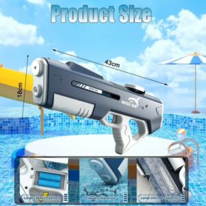 automatic water suction gun, waterproof design